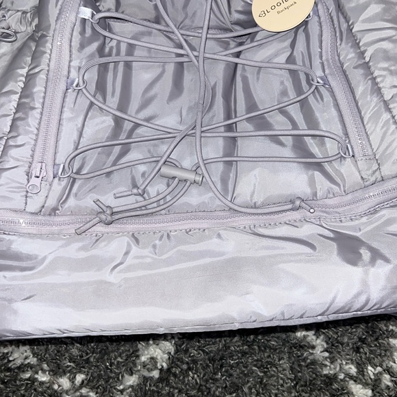 NWT Popflex Blogilates Light Purple Backpack - Picture 3 of 10